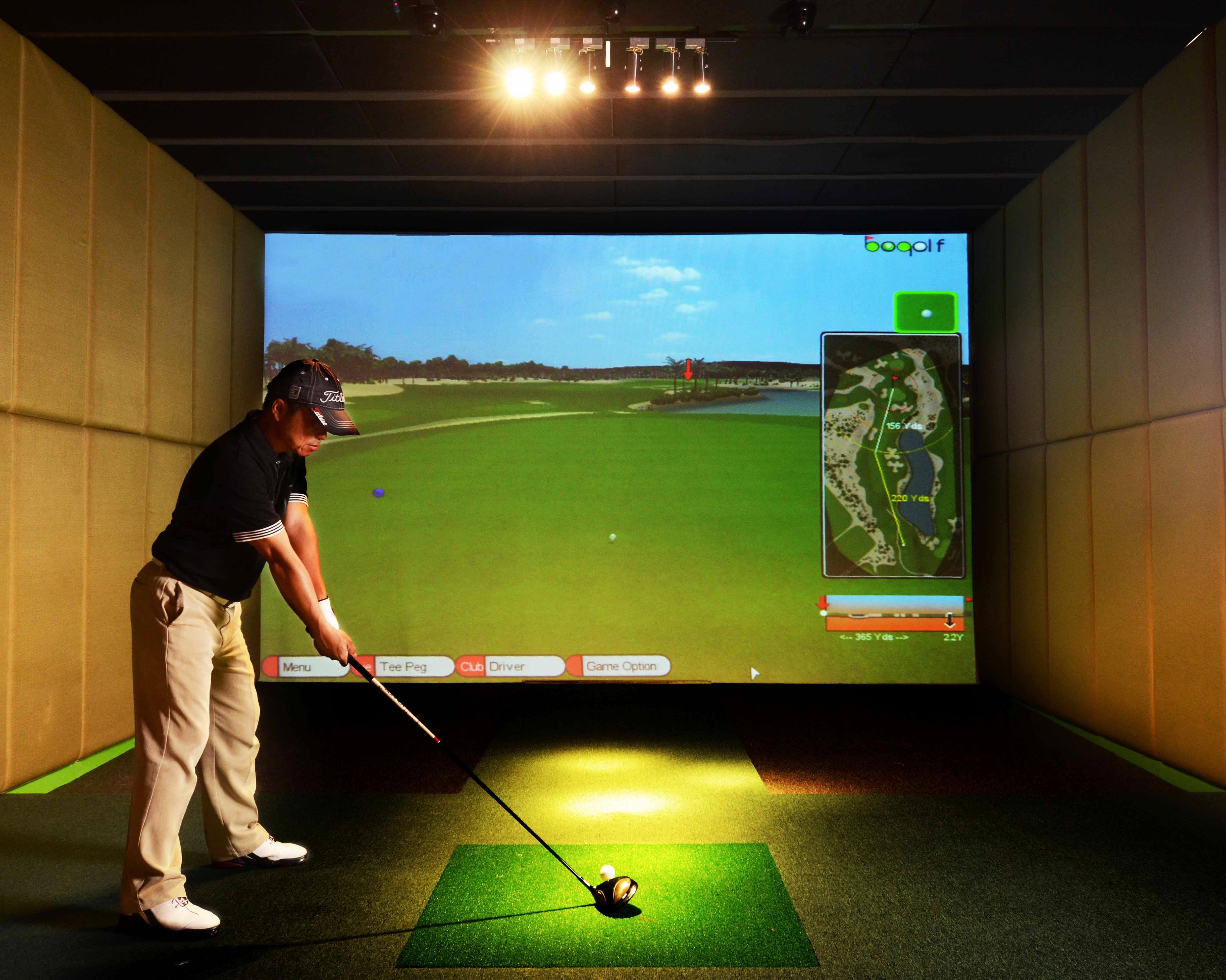 Ksl Hotel & Resort Johor Bahru Extérieur photo Golf simulator